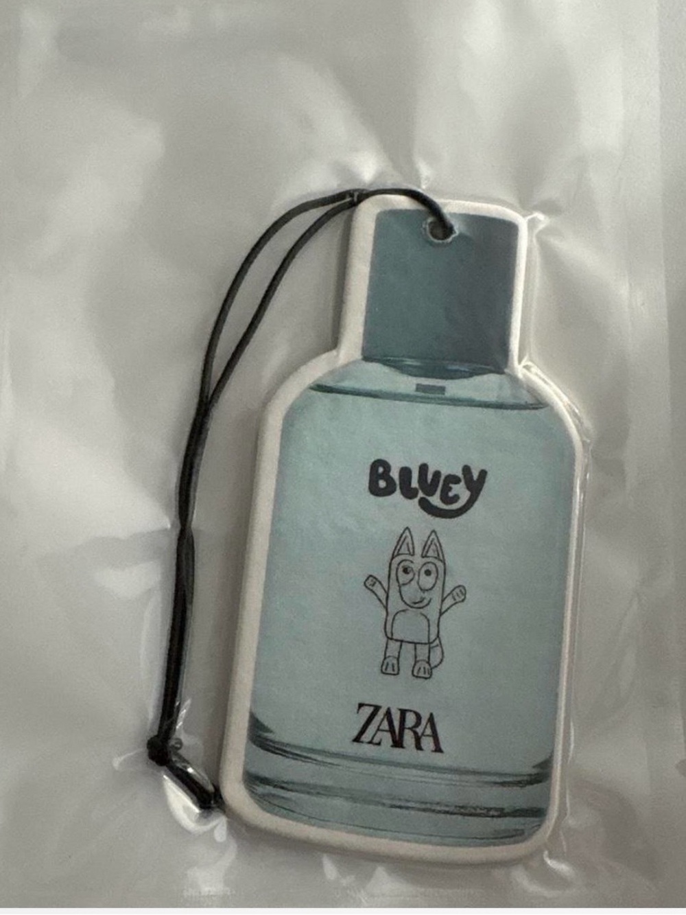 ZARA Scented Bluey Light Blue Scented Car Freshie